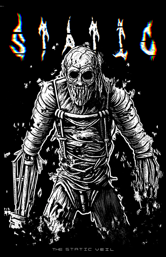 STATIC - Ripper Horror Poster - The Static Veil
