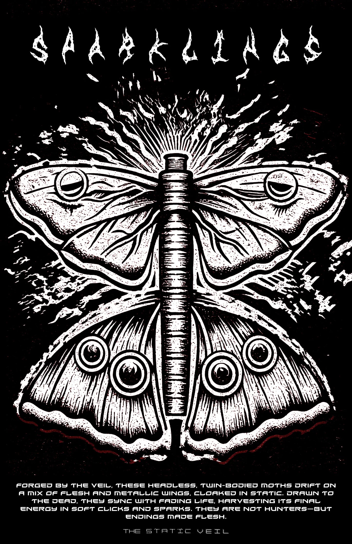 Sparklings - The Static Veil Poster - The Static Veil