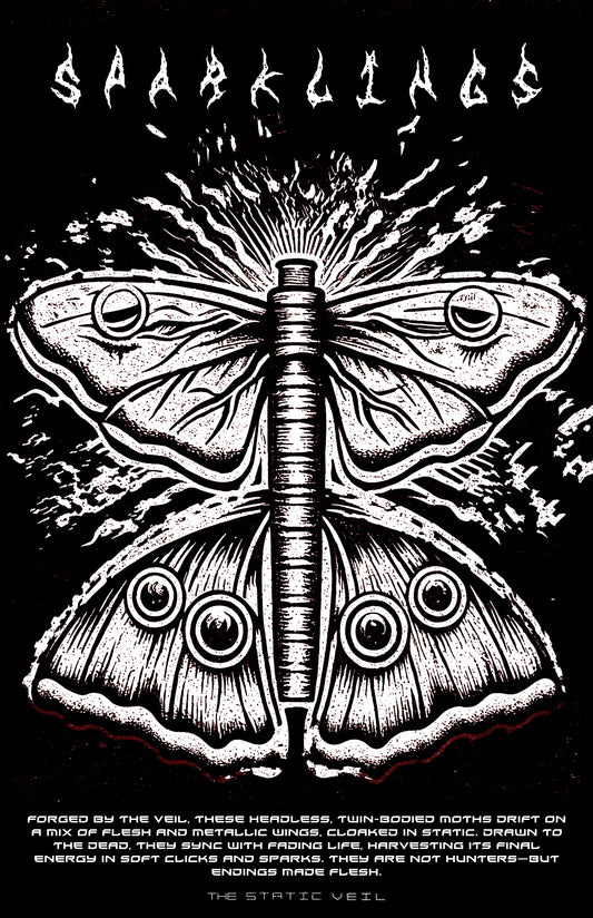 Sparklings - The Static Veil Poster - The Static Veil