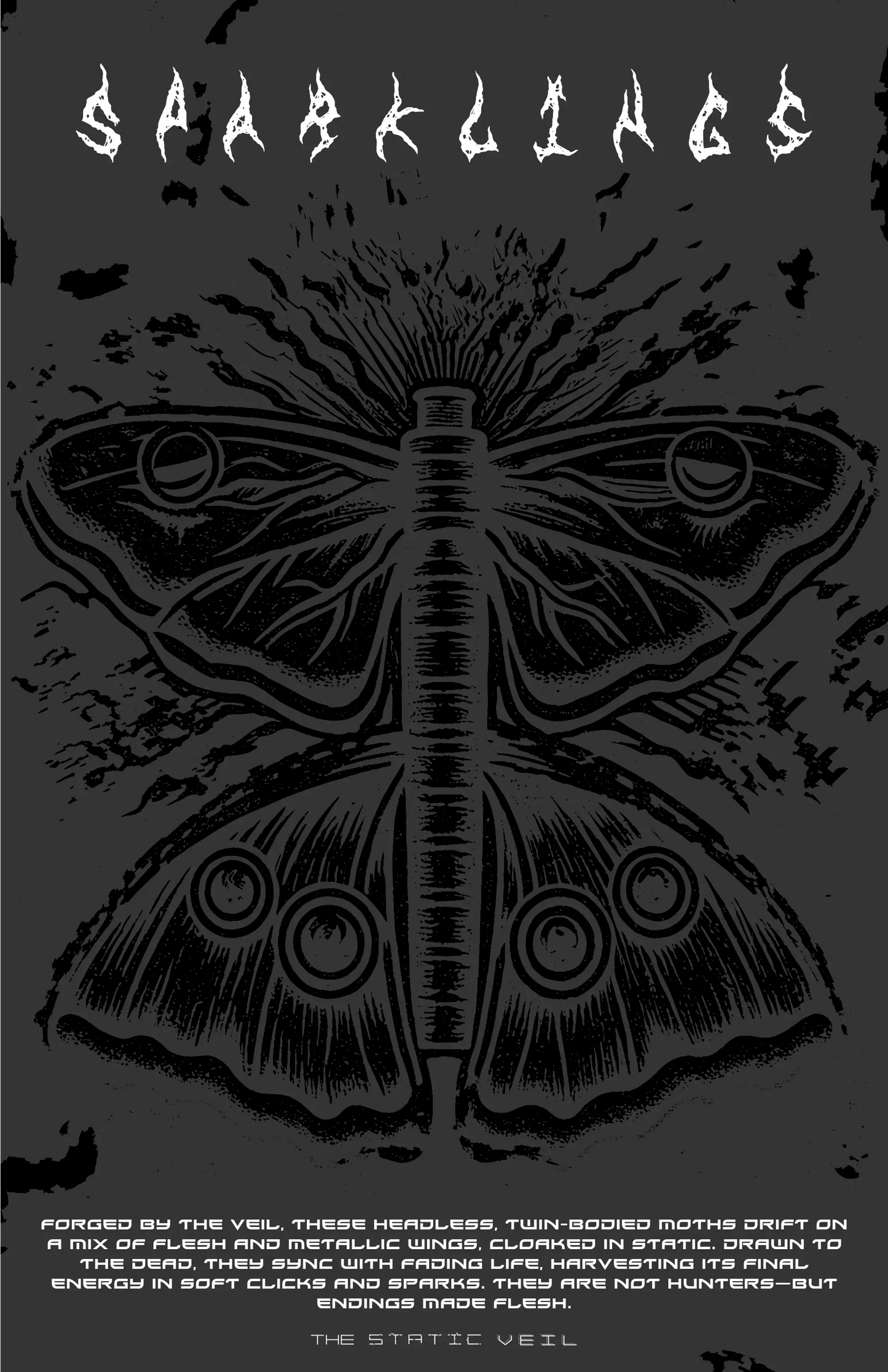 Sparklings - The Static Veil Poster - The Static Veil