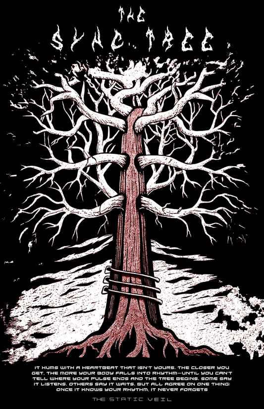 The Sync Tree - The Static Veil Poster - The Static Veil