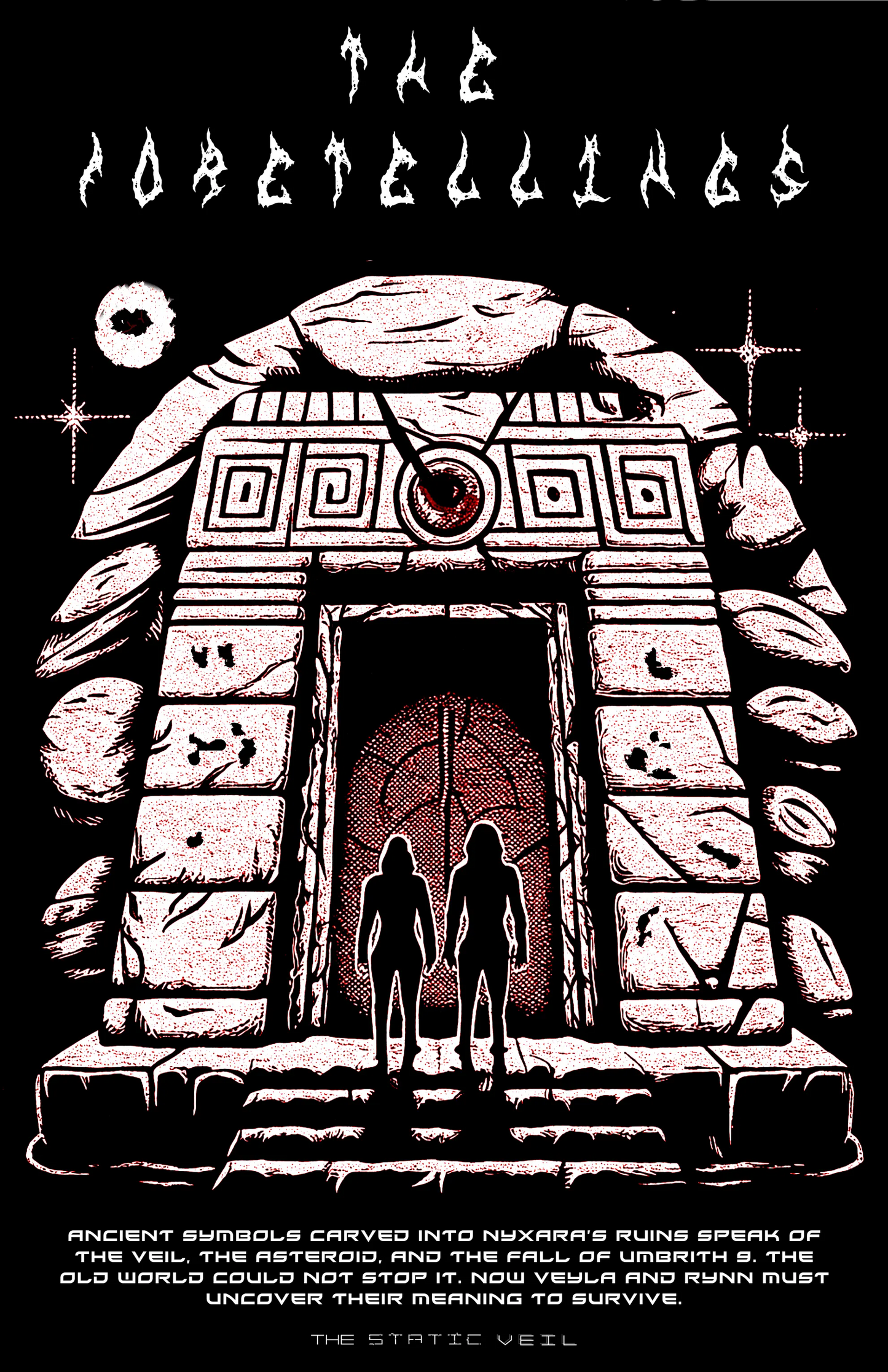 The Foretellings - The Static Veil Poster - The Static Veil