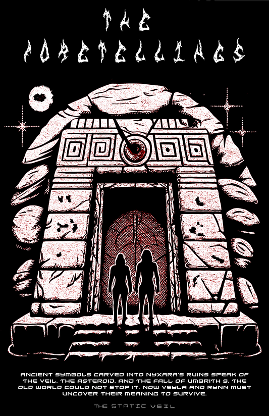 The Foretellings - The Static Veil Poster - The Static Veil