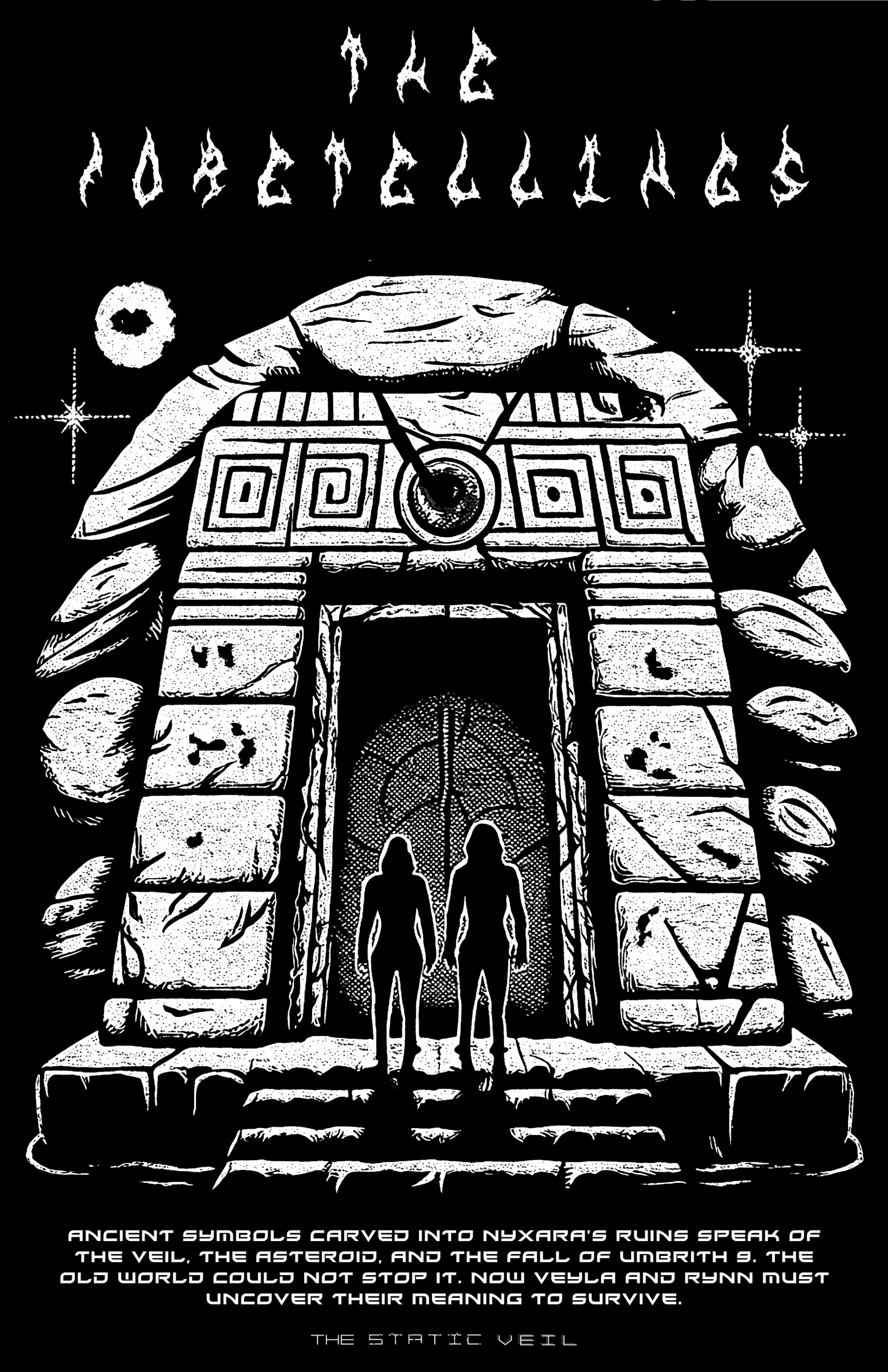 The Foretellings - The Static Veil Poster - The Static Veil