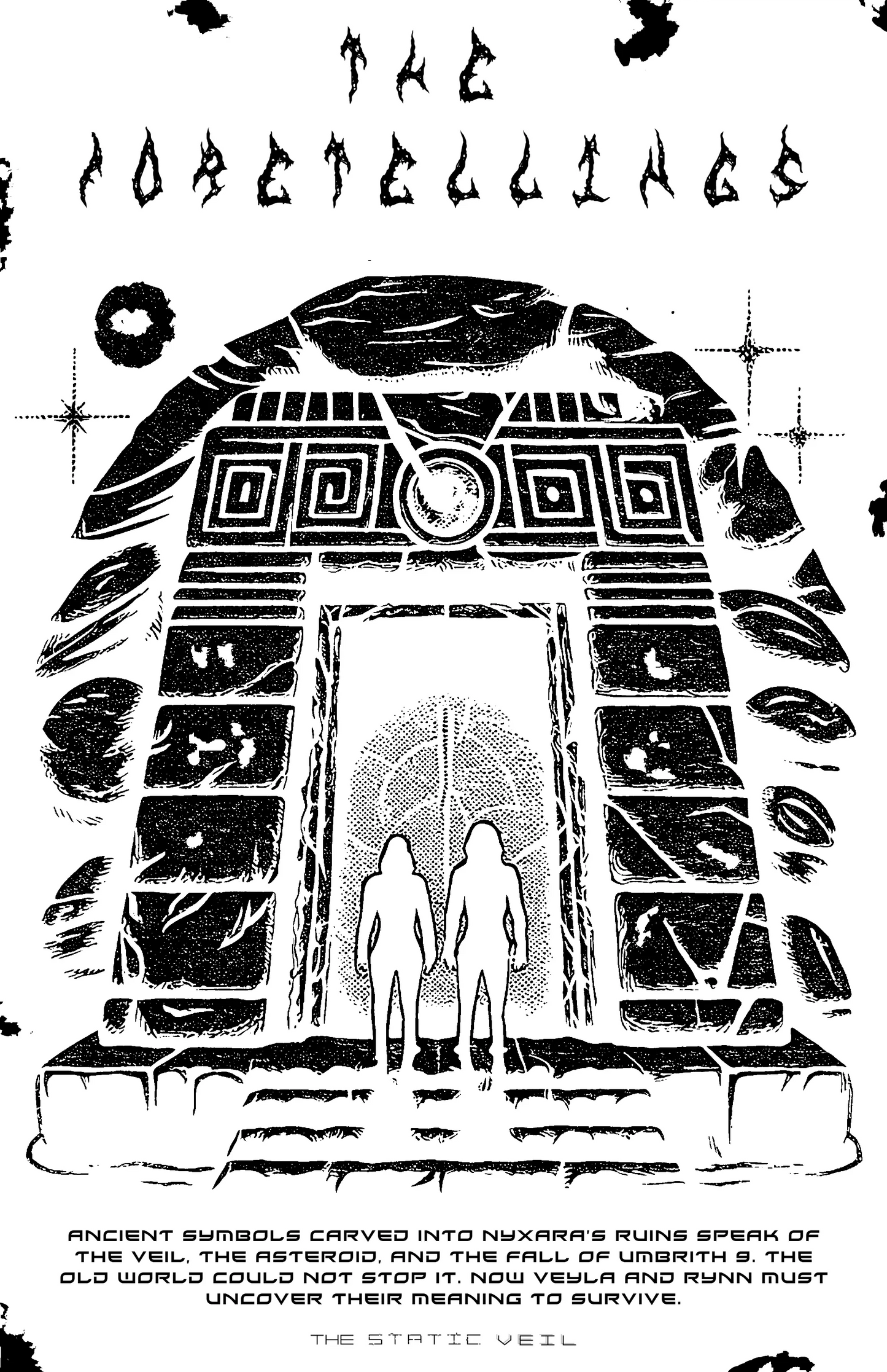 The Foretellings - The Static Veil Poster - The Static Veil