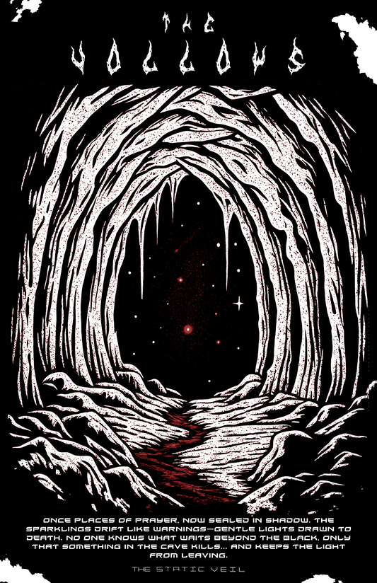 The Vollows - The Static Veil Poster - The Static Veil