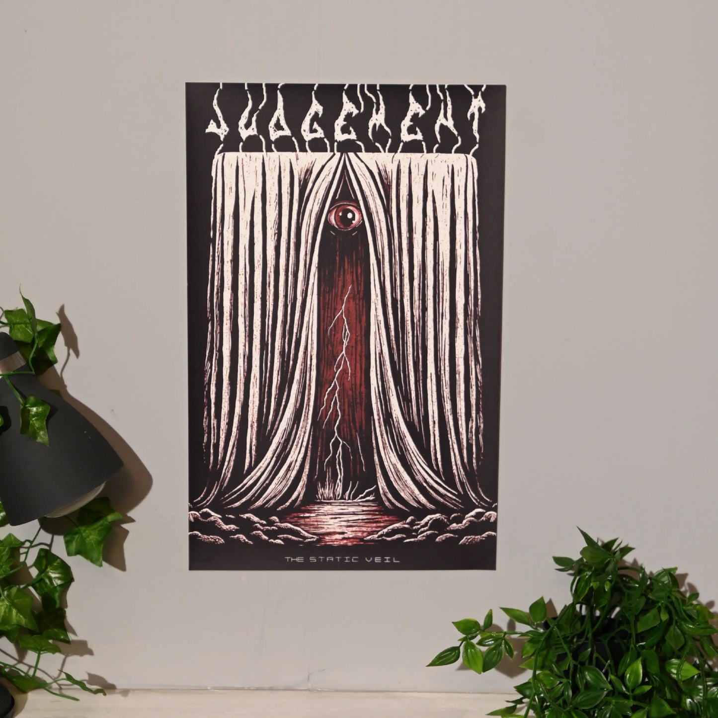 JUDGEMENT - Eye of the Veil Horror Poster - The Static Veil