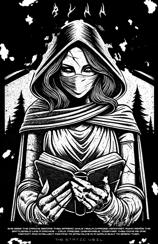 Rynn - The Static Veil Poster - The Static Veil