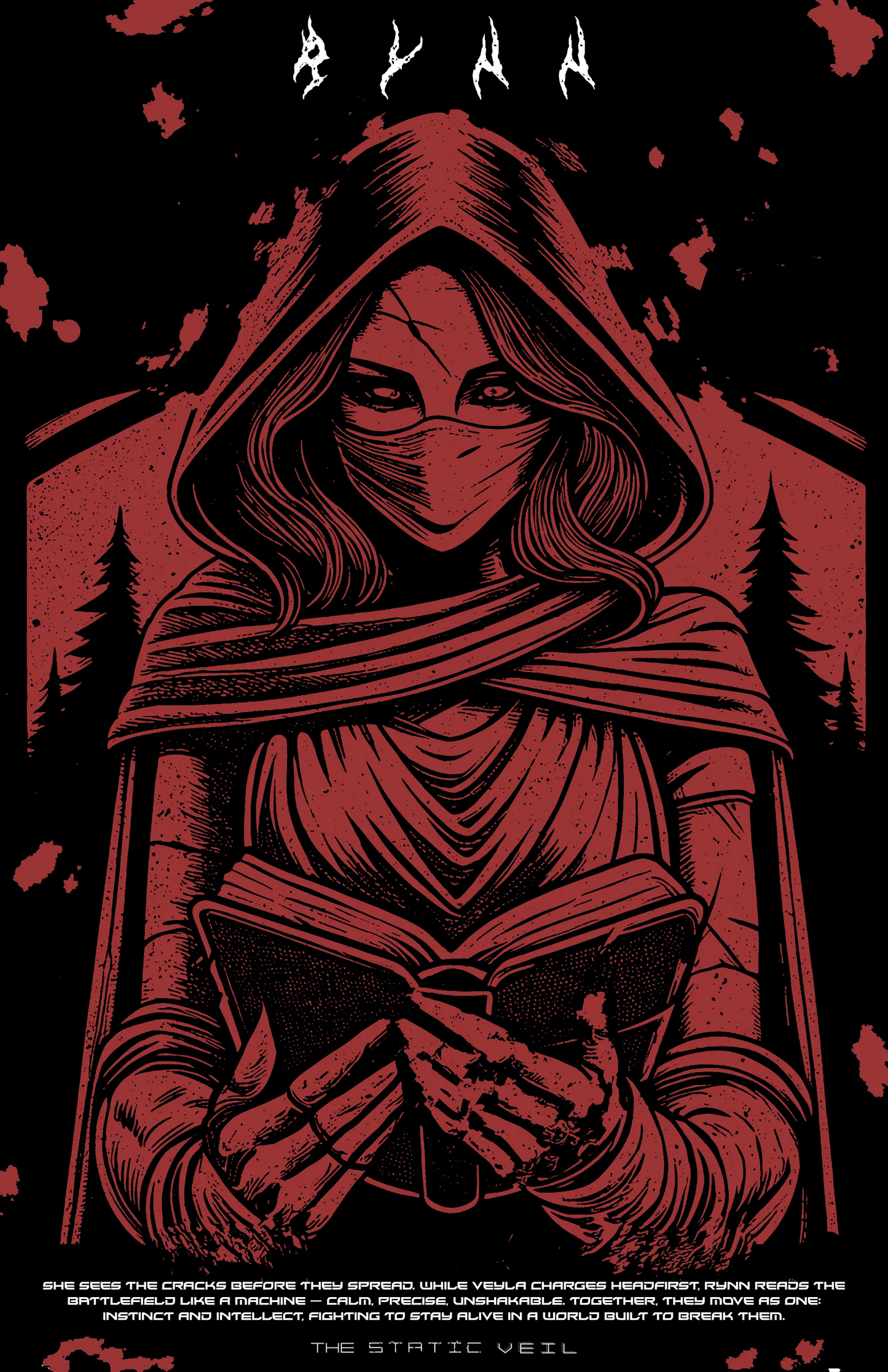 Rynn - The Static Veil Poster - The Static Veil