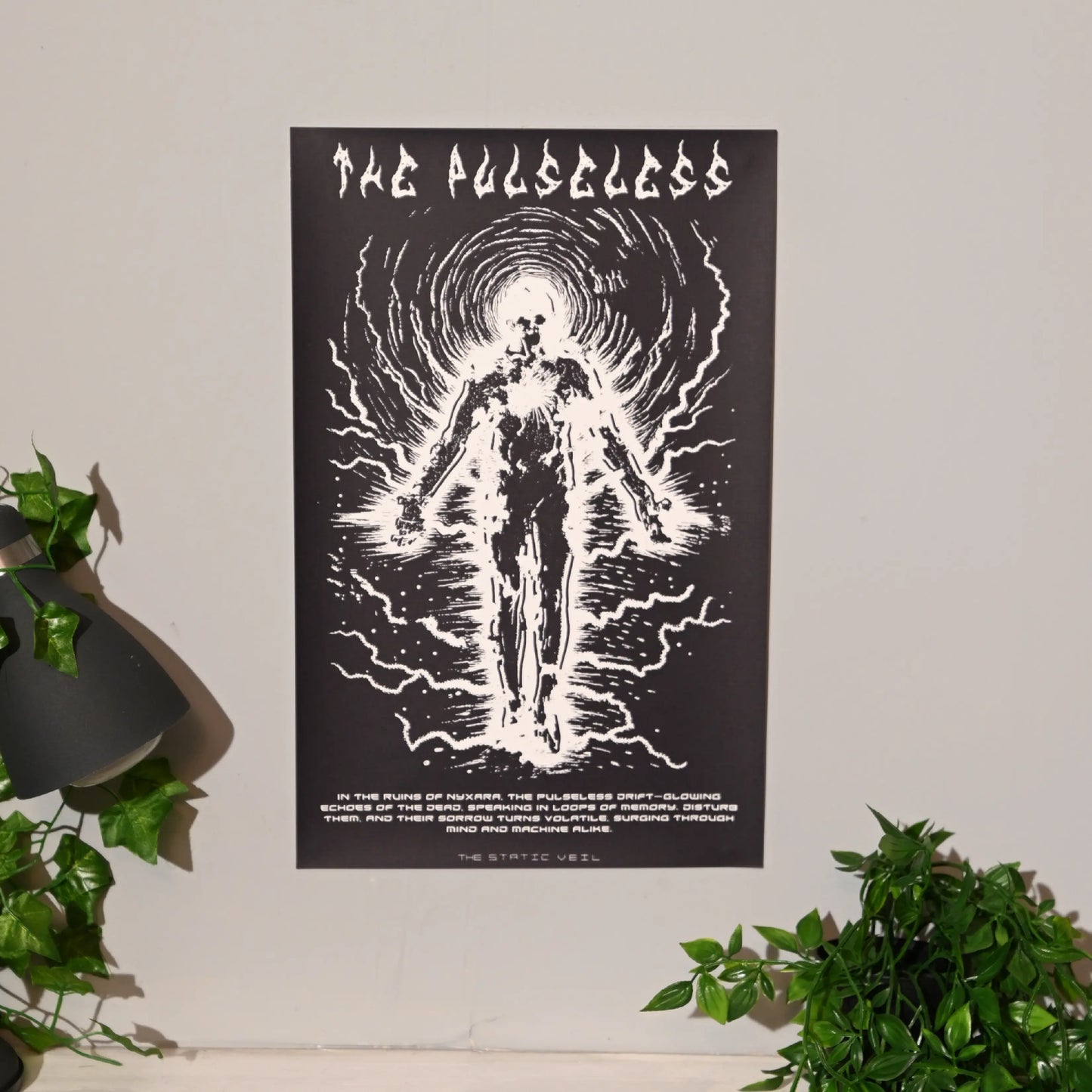 The Pulseless - The Static Veil Poster - The Static Veil