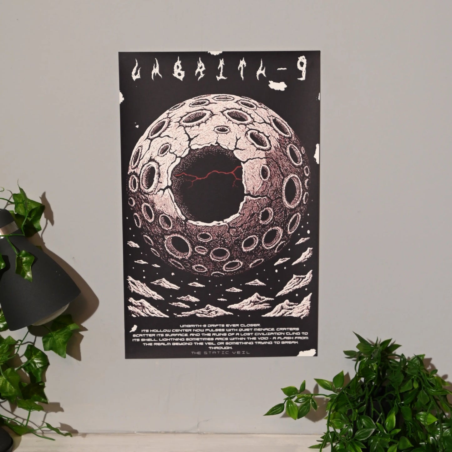 Umbrith-9 - The Static Veil Poster - The Static Veil