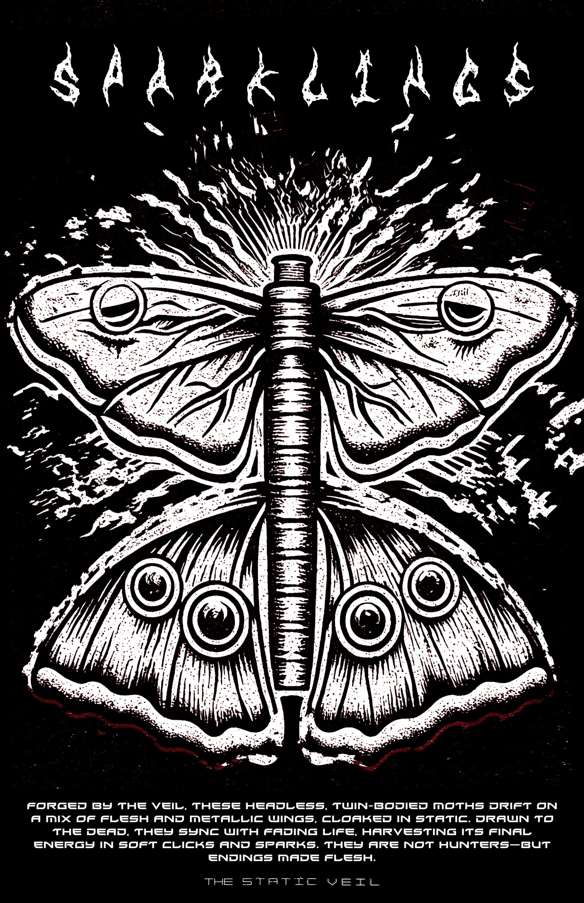 Sparklings - The Static Veil Poster - The Static Veil