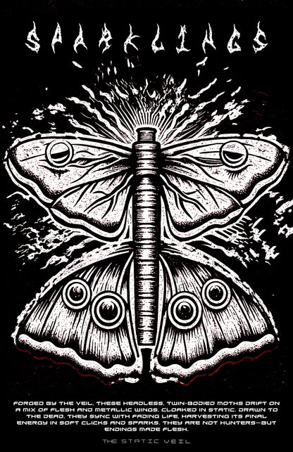 Sparklings - The Static Veil Poster - The Static Veil