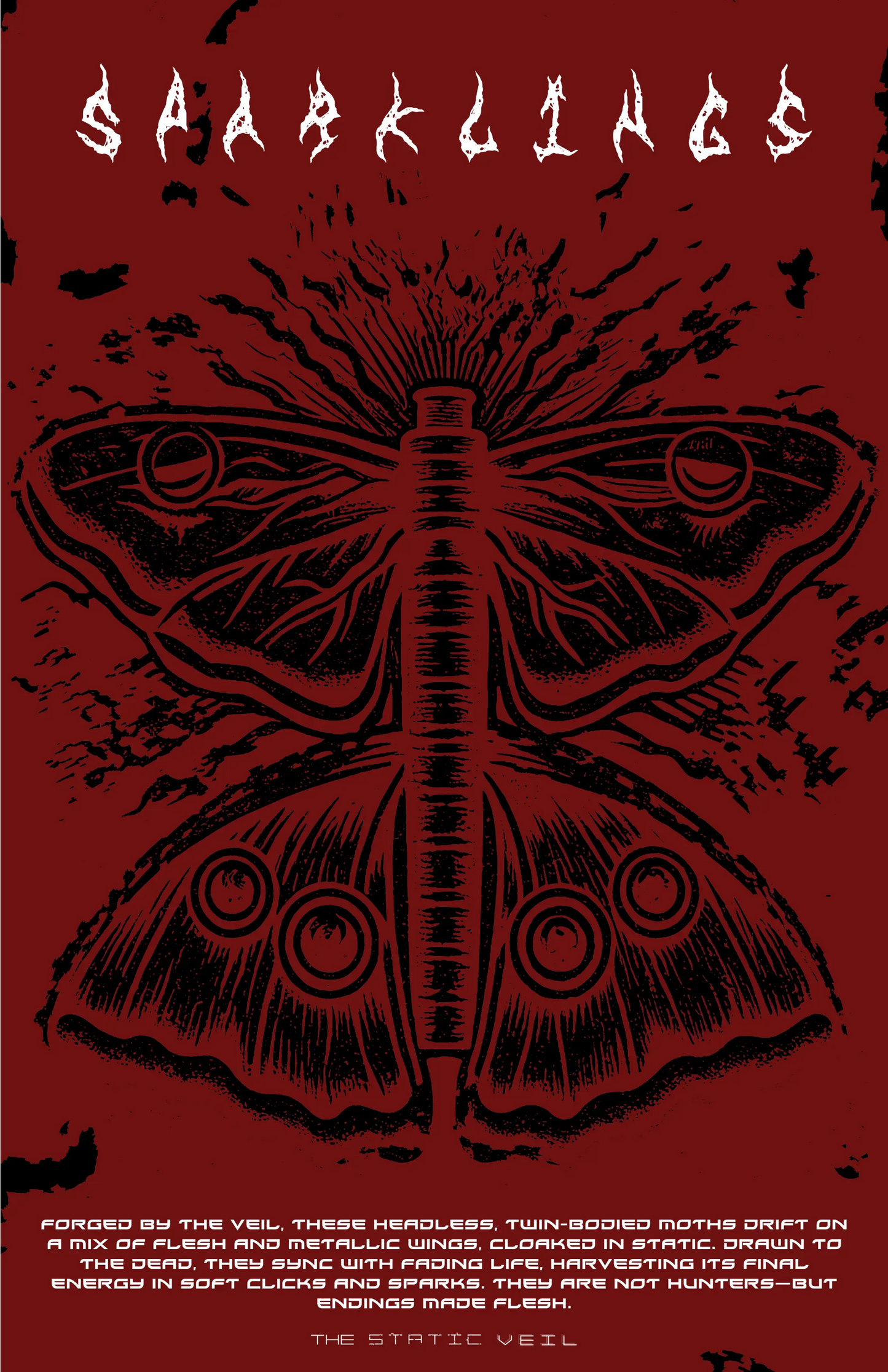 Sparklings - The Static Veil Poster - The Static Veil