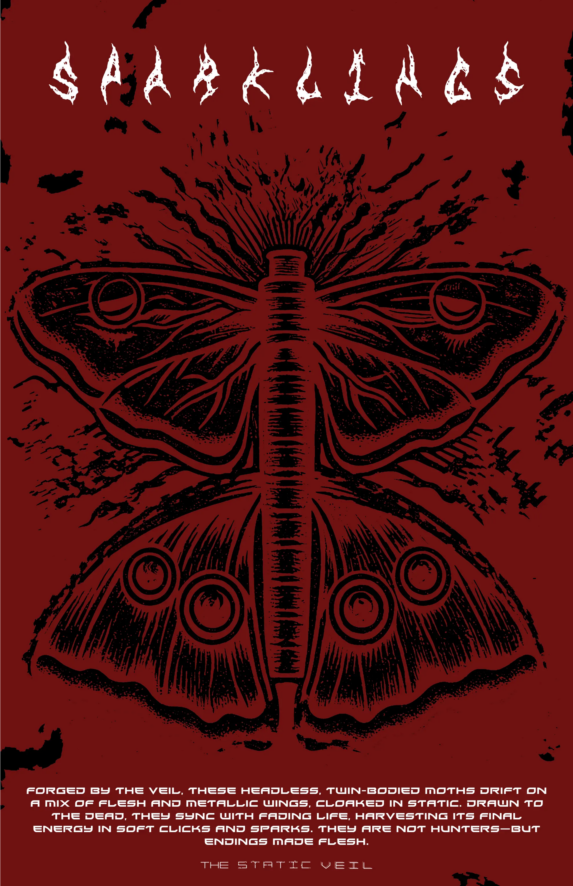 Sparklings - The Static Veil Poster - The Static Veil