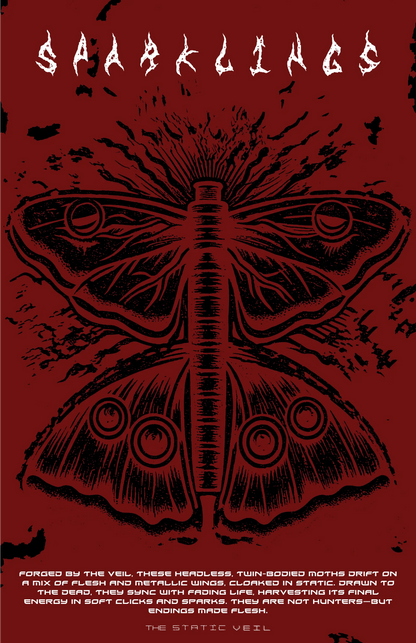 Sparklings - The Static Veil Poster - The Static Veil