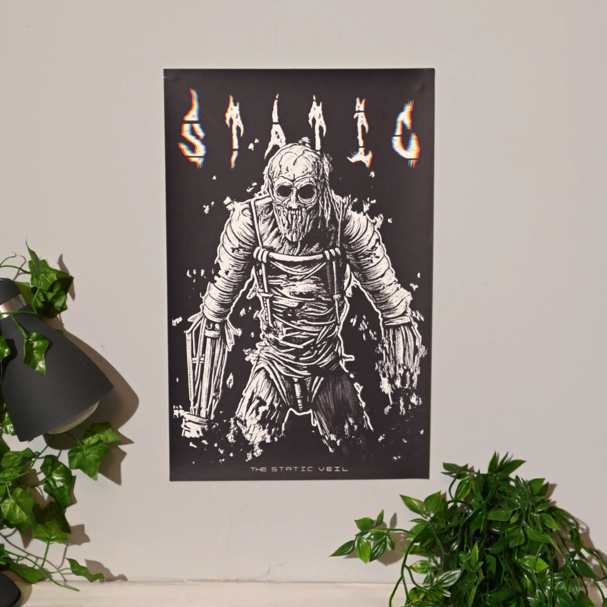 STATIC - Ripper Horror Poster - The Static Veil