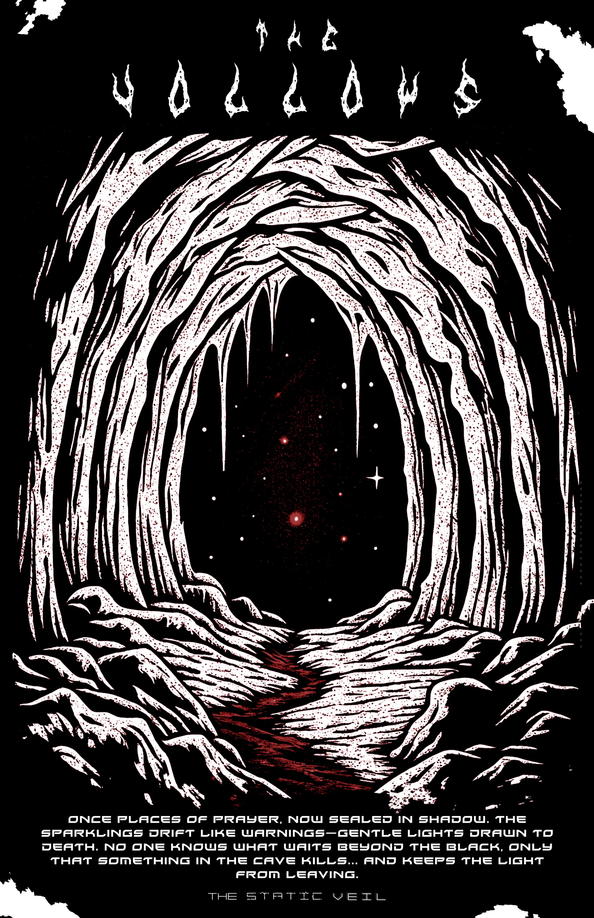 The Vollows - The Static Veil Poster - The Static Veil