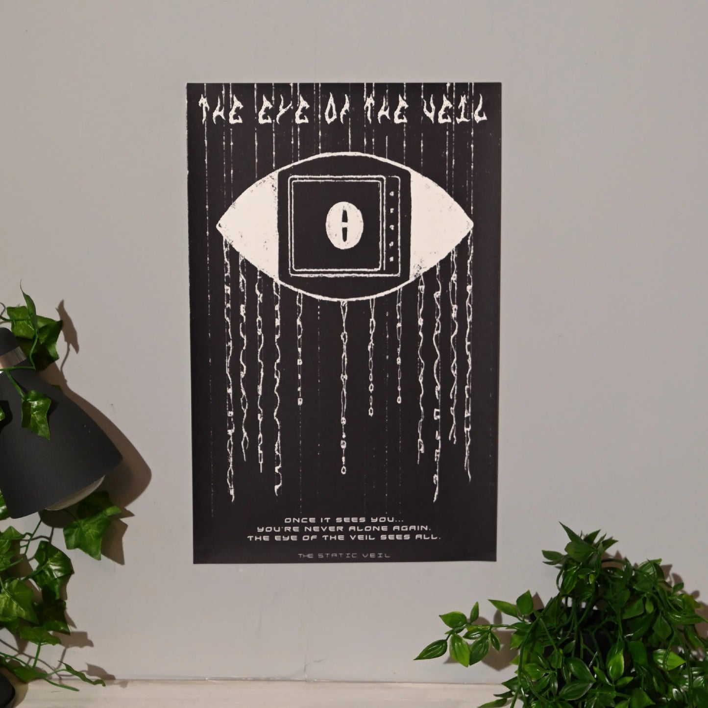 The Eye of the Veil - The Static Veil Poster - The Static Veil