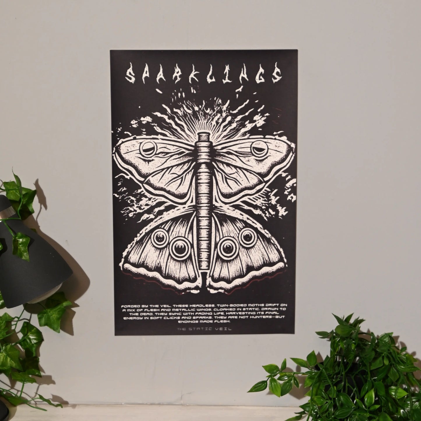 Sparklings - The Static Veil Poster - The Static Veil